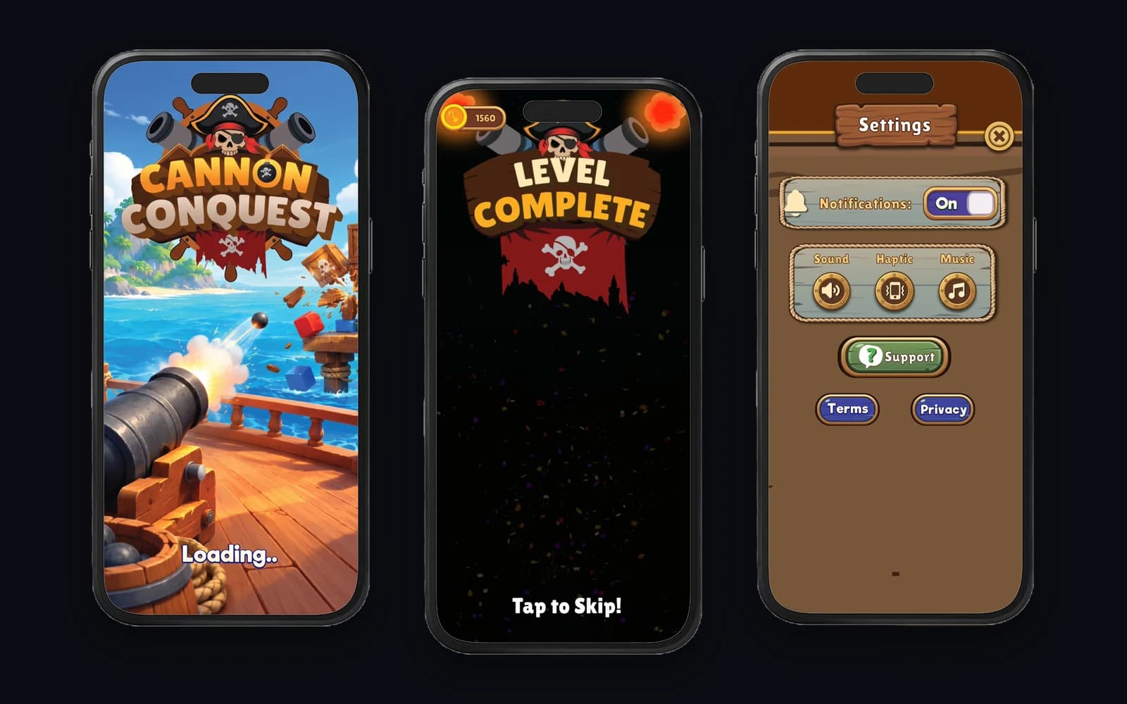 Cannon Conquest: screen 3